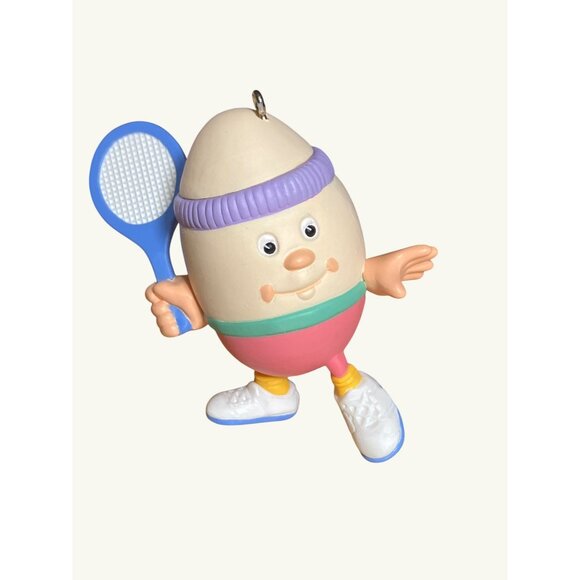 Hallmark Keepsake Ornament Eggs In Sports Tennis Ace 1993 Collectors Series - Picture 3 of 12